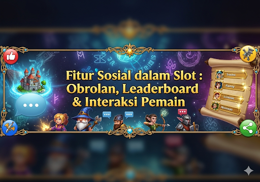Fitur Sosial dalam Slot : Obrolan, Leaderboard, & Interaksi Pemain